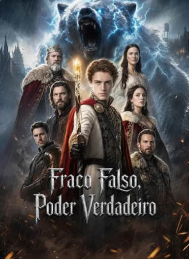 Capa do mini dorama Fraco Falso, Poder Verdadeiro