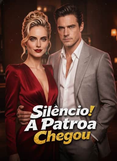 Capa do mini dorama Silêncio! A Patroa Chegou
