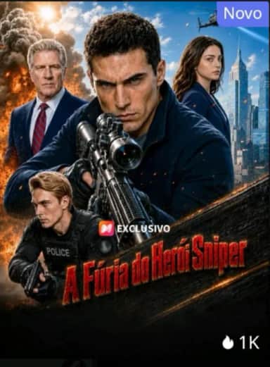 Capa do mini dorama A Fúria do Herói Sniper