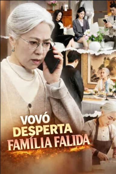Capa do mini dorama Vovó Desperta Família Falida (O Dia Em Que a Vovó Despertou)
