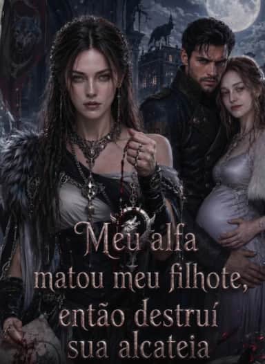 Capa do mini dorama Meu Alfa Matou Meu Filhote, Então Destruí Sua Alcateia