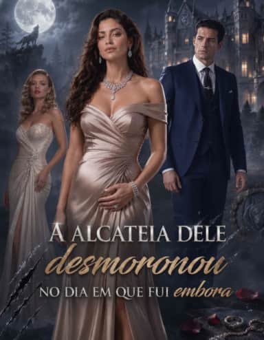 Capa do mini dorama A Alcatéia Dele Desmoronou no Dia Que Fui Embora