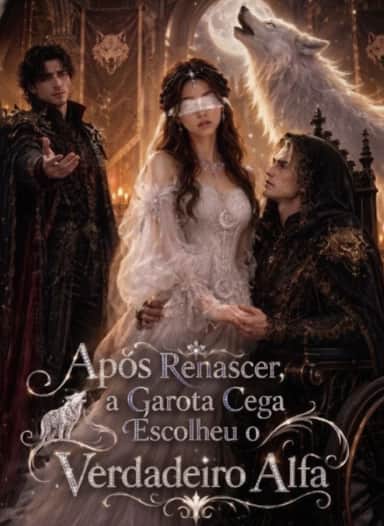 Capa do mini dorama Após Renascer, a Garota Cega Escolheu O Verdadeiro Alfa