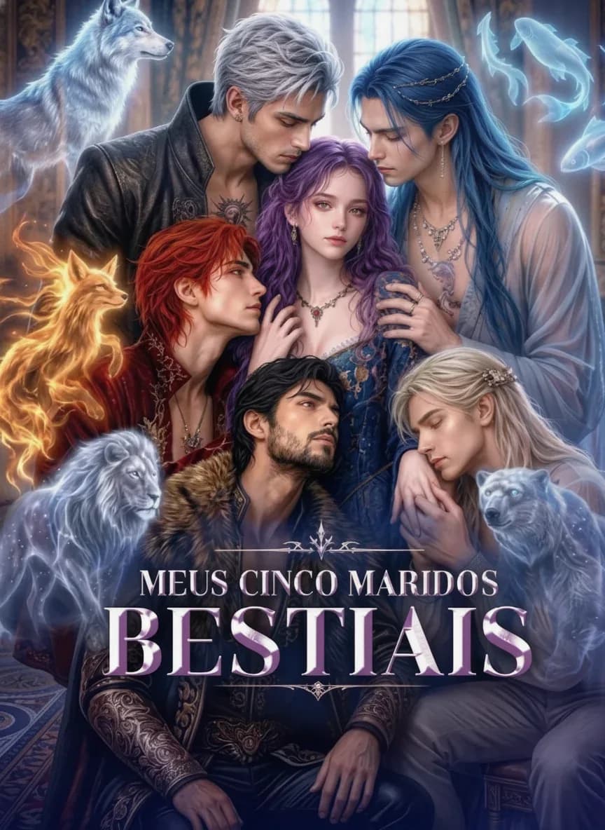 Capa do mini dorama Meus Cinco Maridos Bestiais