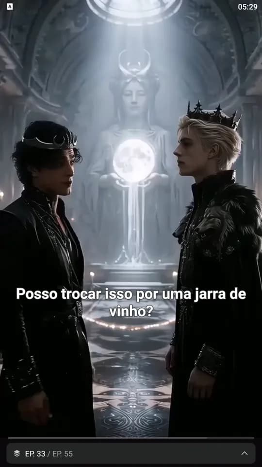 Miniatura da Parte 16 de O Rei Sem Alcance